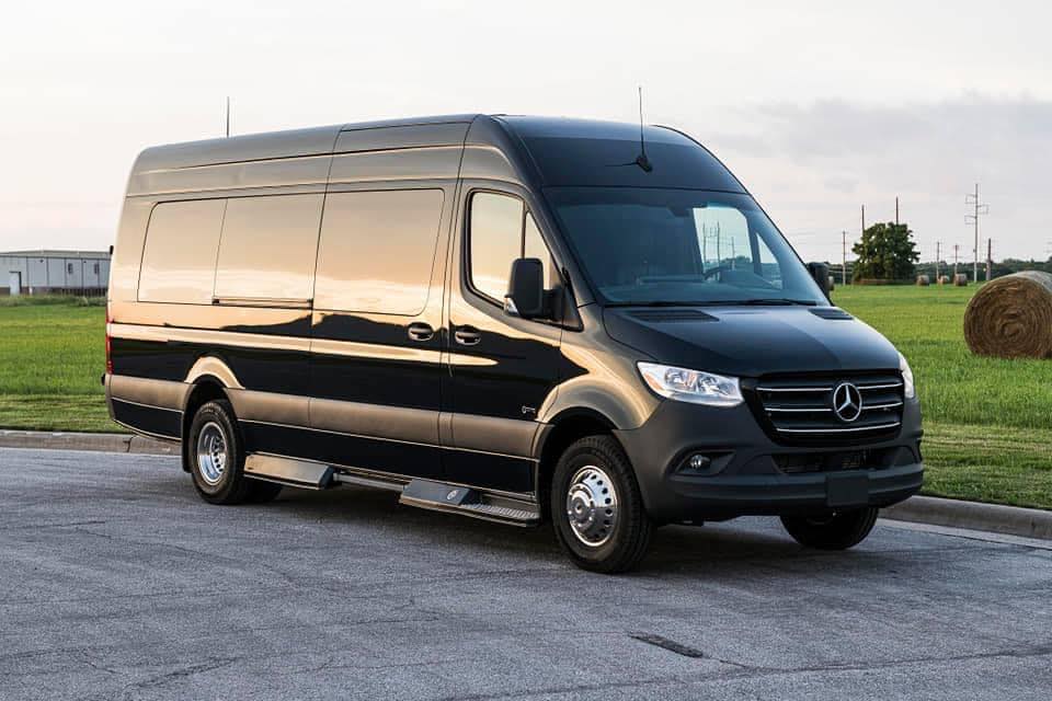 Sprinter limo for wedding transportation in Key West FL
